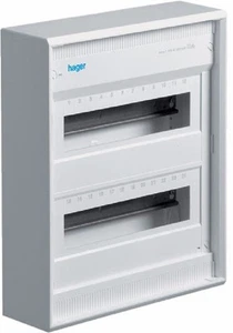 Hager VA24CN Aufputz-Verteiler ohne Tür 2reihig IP30 24 Platzeinheiten - Bild 1 von 1