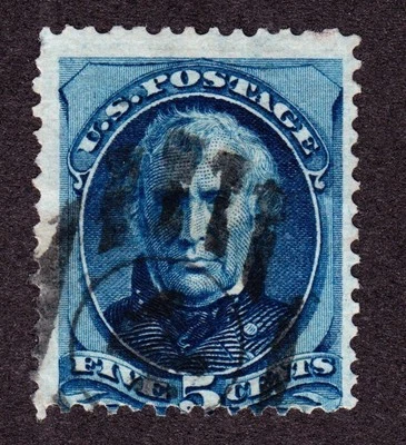 US 179 5c Taylor Used F-VF SCV $25 (004) - Image 1 of 2