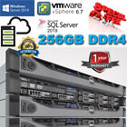 Dell Poweredge R630 2X E5-2620V3 2.40Ghz 12Core 256Gb Ddr4 480Gb Ssd H730 1Gb Nv