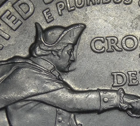 2021-P Crossing The Delaware Quarter Obverse And Reverse Die Clash Error Cover