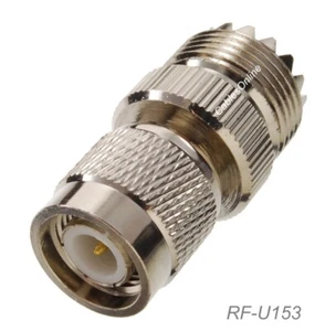 Wtyczka TNC na UHF SO-239 żeński koncentryczny adapter RF, kableOnline RF-U153 - Zdjęcie 1 z 5