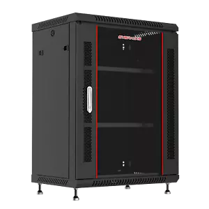 15U 24" Deep Wall Mount IT Network Server Rack Cabinet Enclosure FREE ACCESSORY - Picture 1 of 12