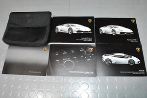 2016 Lamborghini Huracan LP 610-4 LP610-4 Owners Manual - U.S.A & Canada - SET - Picture 1 of 7