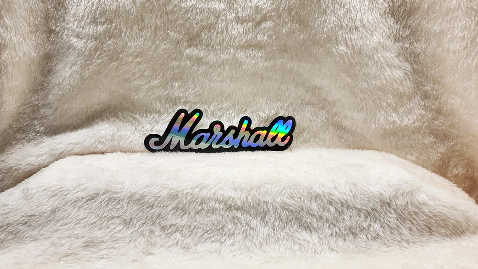 Marshall Amplifiers Sticker *Holographic* - Image 1 of 1