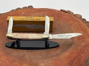Vintage Parker Cut Co. 3 Blade Stockman with Smooth Bone--3258.24 - Picture 1 of 10