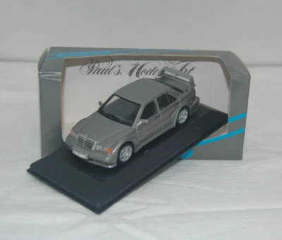 Mercedes-Benz 190 E Evo 2 - Strada Grigio Perla Metallizzato - Minichamps 1:43 - Immagine 1 di 4