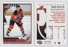 2003-04 Pacific Complete Red /99 Brian Rafalski #7
