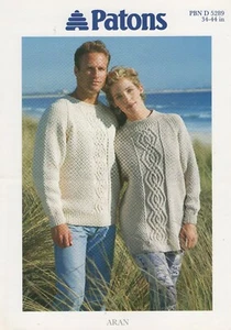 "Tunica e maglione Raglan 5289 motivo a maglia in peso arancione per taglia 34-44" - Foto 1 di 3