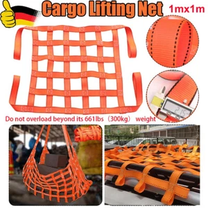 Frachthebenetz, flaches Polyester-Hebenetz, vielseitiges Entladen-max. 300kg DE - Bild 1 von 24