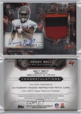 2015 Topps Platinum Kenny Bell #ARP-KB RPA Rookie Patch Auto RC