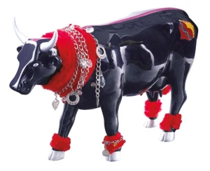 Cowparade - H@ute Cow-ture - vaca vaca 1,4 kg 46495 figura escultura 19904 - Imagen 1 de 3