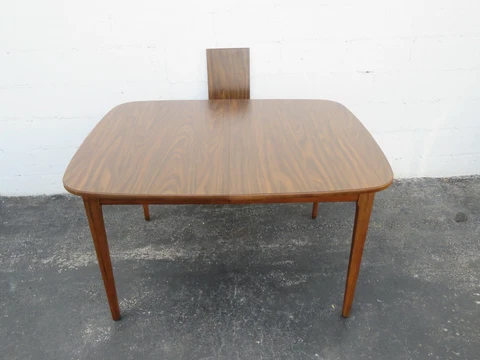 Mid Century Modern Dining Table and a Leaf 2802 Cover