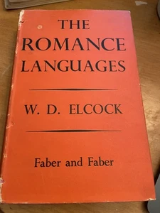 1960 The Romance Languages- W.D. Elcock-Faber & Faber - Picture 1 of 8