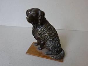 Jagdhund Bronze Federhalterfunktion - Bild 1 von 2