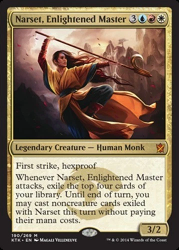 Narset, Enlightened Master - Khans of Tarkir #190/269 MTG Magic The Gathering - Image 1 of 1