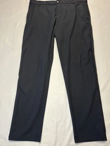 Pantalón Lululemon Commission Clásico Para Hombre 36x31 Obsidian Warpstreme Trench Commuter - Imagen 1 de 8