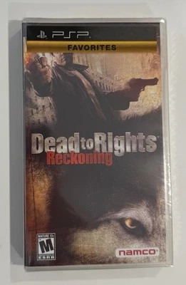 Dead to Rights: Reckoning (Sony PSP, 2005) BRAND NEW SEALED - Image 1 of 2