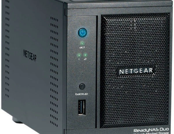 NETGEAR READYNAS DUO V1 + POWER SUPPLY + 2HDD DA 1 TB. BROWSER ONLY WITH TLS 1.0 - Immagine 1 di 1