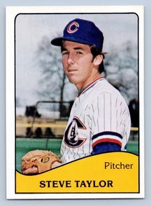 Tarjeta de béisbol de ligas menores Steve Taylor 1979 TCMA Columbus Clippers  - Imagen 1 de 2