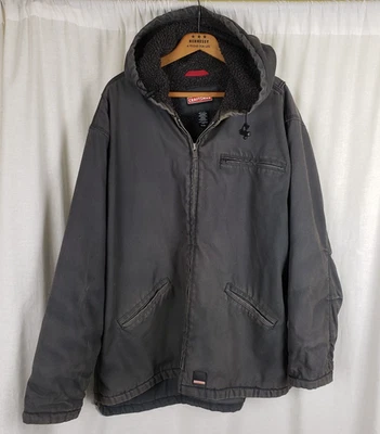 Craftsman с капюшоном берберский с подкладкой холст Bomber куртка мужская XL работы Chore утилиты - Изображение 1 из 4