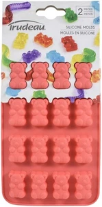 2 Pack - Trudeau Silicone Chocolate Mold 2/Pkg-Gummy Bears - 09119229 - Picture 1 of 7