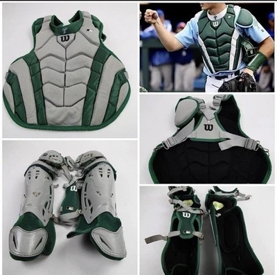 tulane green wave Team Issued Game Used Baseball Catchers Equipment Not Nike MLB - Image 1 of 2