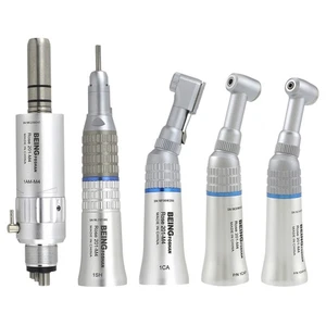 Dental Slow-Speed Handpiece Contra Angle Straight Air Motor 4 Hole NSK EX-203 - Picture 1 of 81