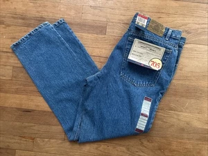 Pantalones de mezclilla Dead Stock Bugle Boy 705 pierna recta algodón azul para hombre 36X30 - Imagen 1 de 11