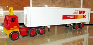 Winross MFX Motor Freight Express Diecast Truck 1:64 Scale White Daycab Cabover - Picture 1 of 9