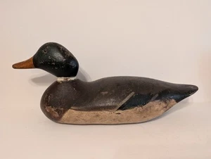 Vtg Early Mason Mallard Drake Decoy Duck Factory - Picture 1 of 6