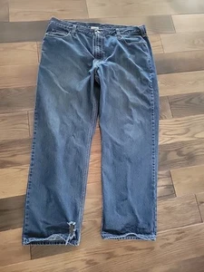 Pantalones de mezclilla Carhartt azul ropa de trabajo para hombre talla 42 x 32 101483-968 pantalones utilitarios - Imagen 1 de 18