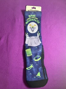 Figment Make Your Dreams Materialize Haunted Mansion Disney Socks L/XL - Picture 1 of 1