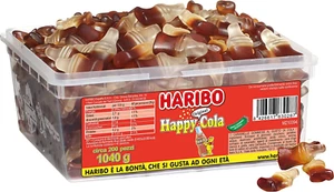 Caramelle Gommose Haribo Happy Cola Gusto Cola Ideali Per Feste O Eventi 1,04 Kg - Foto 1 di 4