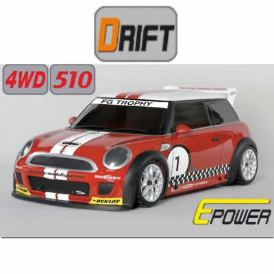 FG Modellsport 1:5 Drift 4WD 510 Chassis Elektromotor FG Trophy rot - Bild 1 von 4
