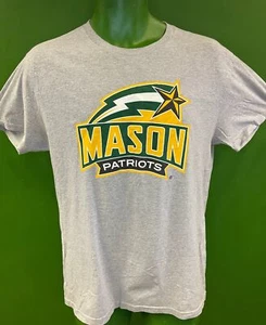 NCAA George Mason Patriots Heathered Grey T-Shirt Men's Medium - Picture 1 of 2
