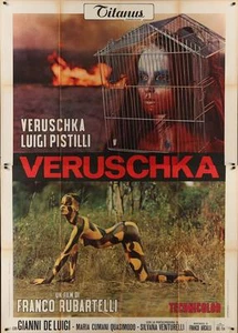VERUSCHKA Italian 4F movie poster A 55x79 FRANCO RUBARTELLI SEXPLOITATION 71 NM - Picture 1 of 1