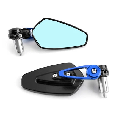 Handle Bar End Mirrors Motorcycle Rear View Wing Mirror For 250 390 690 PAIR - Изображение 1 из 4