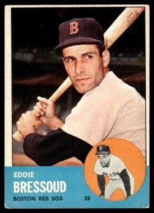 1963 Topps Eddie Bressoud Boston Red Sox #188 - Picture 1 of 2