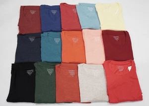 Banana Republic Men's Crew or V-Neck Short Sleeve Basic Tees Size S, M, L, XL - Picture 1 of 14