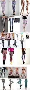 LEGGINGS DE ÚLTIMO DISEÑO, VENDEDOR DE EE. UU. ENVÍO RÁPIDO - Imagen 1 de 37