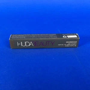 Huda Beauty #Bombbrows Full 'N Fluffy Fiber Gel 6 Rich Brown 0.15 oz - Picture 1 of 6