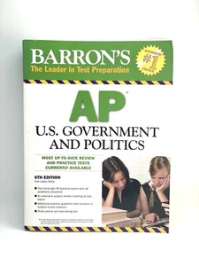 Barrons AP US Government and Politics (Barrons AP United States Gover - GOOD - Picture 1 of 7