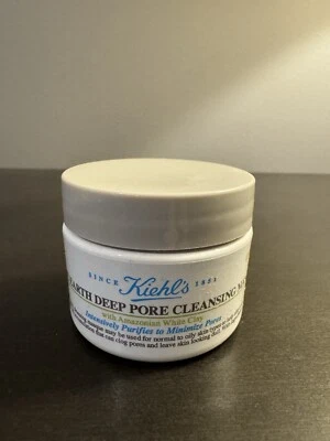 Kiehl's Rare Earth Deep Pore Cleansing Masque .95 oz 28 ml Large Travel Size NEW - Image 1 of 4
