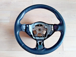 2009 -2017 INFINITI FX QX70 STEERING WHEEL LEATHER 10 11 12 13 14 16 17 OEM #736 - Picture 1 of 6