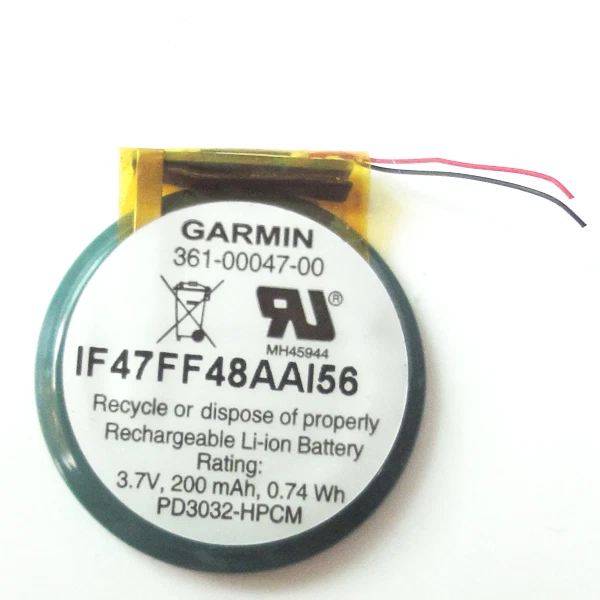Batería Nueva Para PD3032 Lipo Reloj Botón 361-00047-00 200mAh 3.7V 0.74Wh Foto 1 de 1