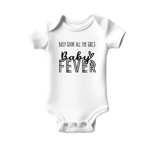 Unisex Baby Fever Bodysuit Infant Newborn - Picture 1 of 12