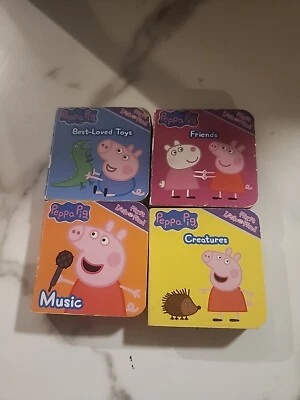 Свинка Пеппа 4 Настольная Книга Первый Взгляд и Найти Книжный Блок Друзья Музыкальные Игрушки Создатель - Изображение 1 из 4