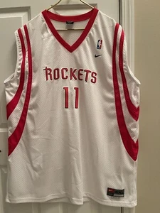 Original Nike Swingman Houston Rockets Yao Ming White Jersey 4XL Wow! - Picture 1 of 6