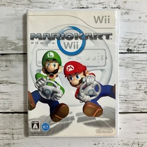 Mario Kart Wii Nintendo Wii RVL-P-RMCJ Used Games JAPAN - Picture 1 of 16
