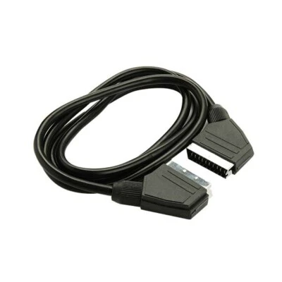 Cavo Scart - Scart 21 Poli M-M Maschio Maschio Presa Euroconnettore 1,5 metri - Immagine 1 di 2